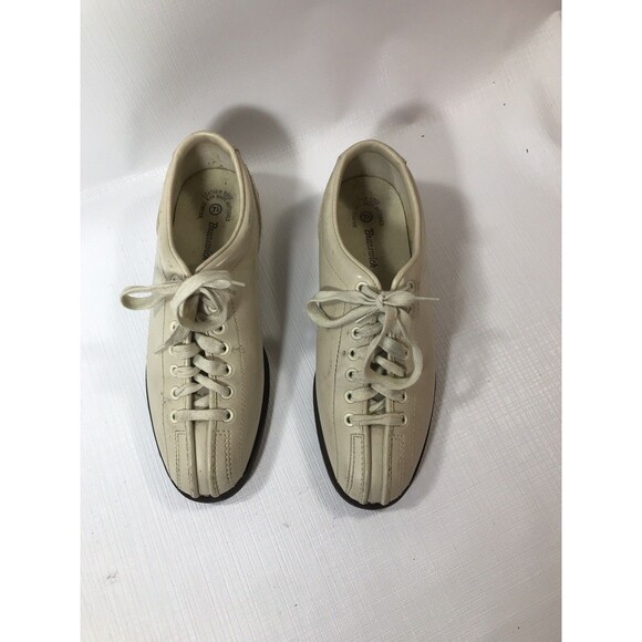 Brunswick Womens tan Bowling Shoes Size 7.5 - Picture 2 of 7
